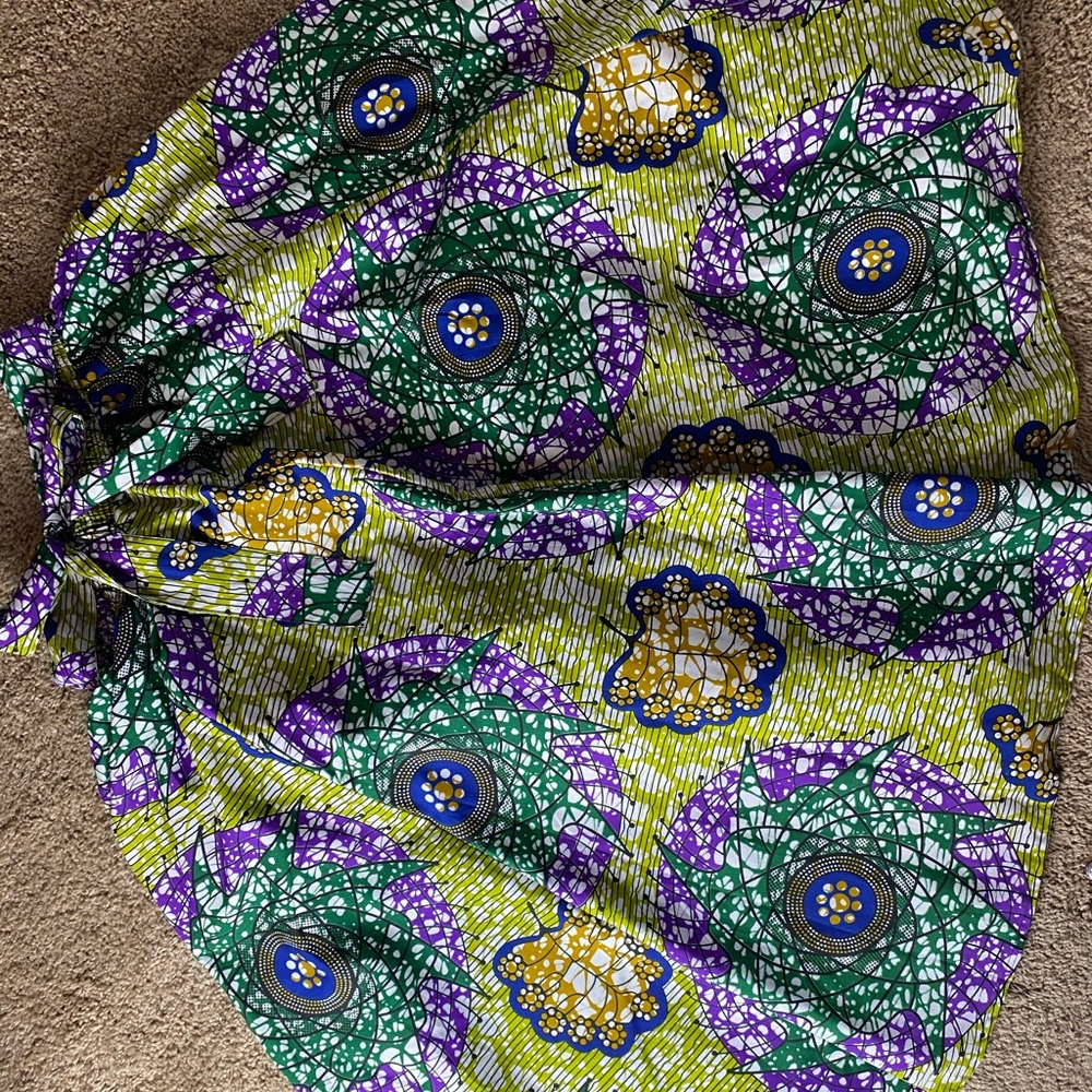 Beautiful African Printed Maxi Dress View 3